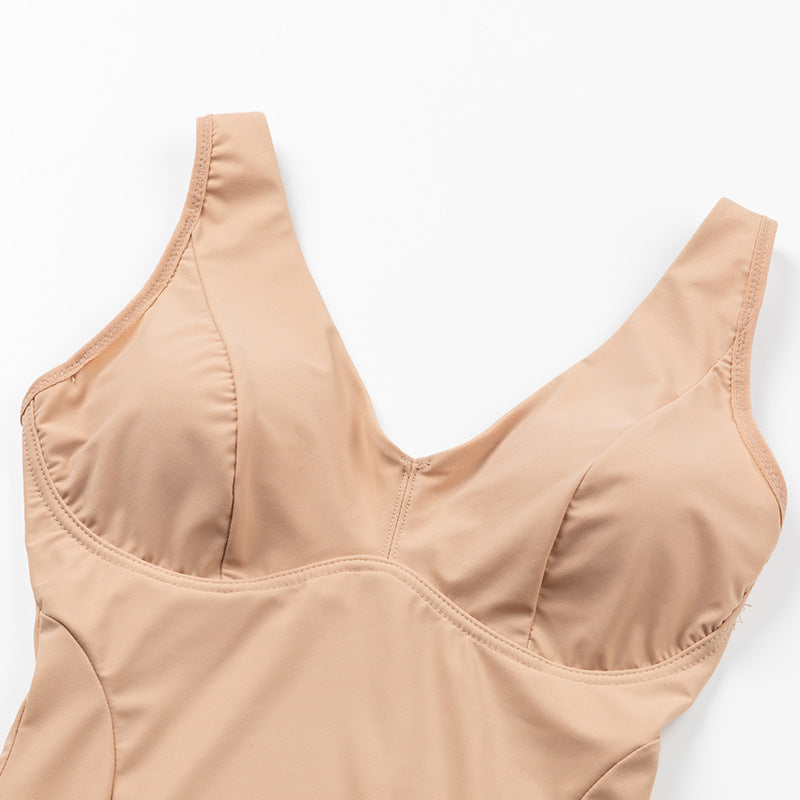 Elegant Women’s Body Shaper with Built-in Bra – Smooth & Slim Fit
