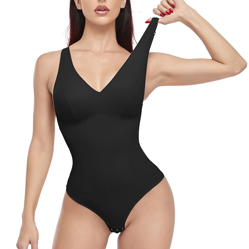 Elegant Women’s Body Shaper with Built-in Bra – Smooth & Slim Fit