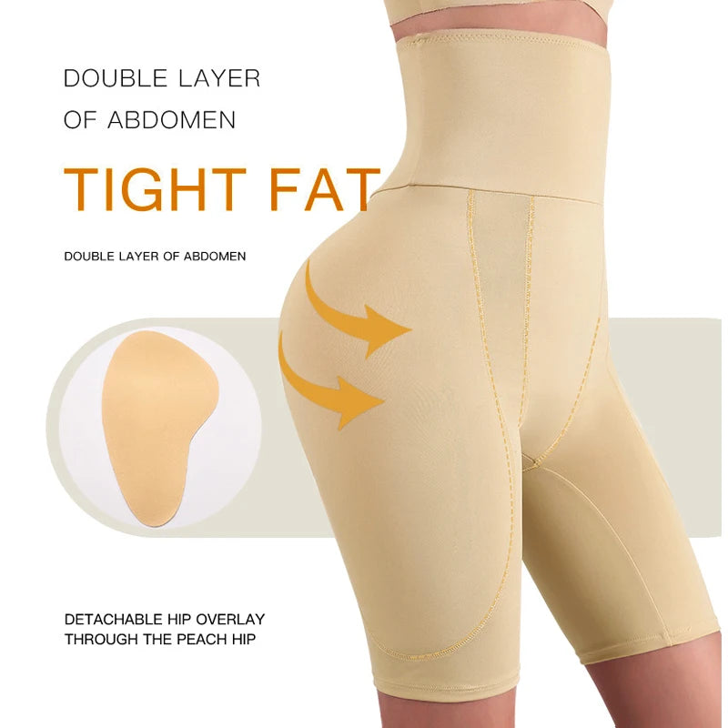 Seamless High-Waist Sculpting Shapewear Shorts