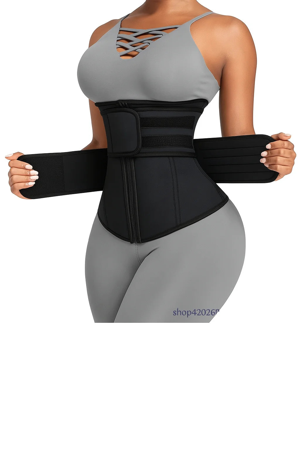 Double Belt Waist Trainer – Tummy Control & Back Support