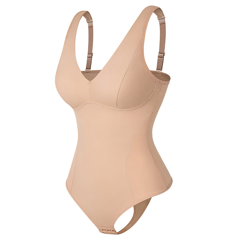 Elegant Women’s Body Shaper with Built-in Bra – Smooth & Slim Fit