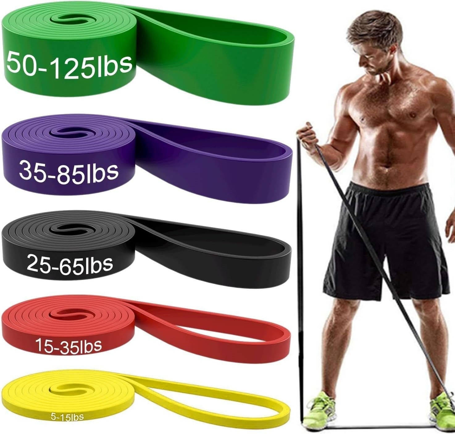 Heavy-Duty Fitness Resistance Band