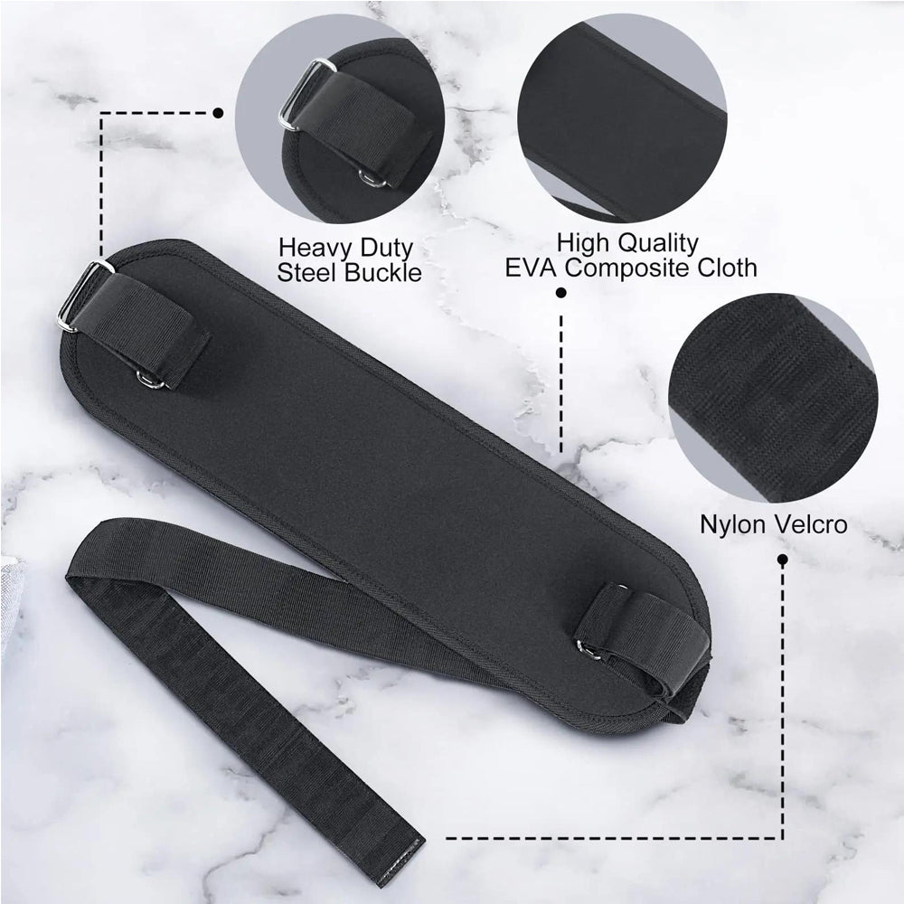 Dumbbell Potbelt Waist Strap,Hip Thrust Belts Booty For Use With Dumbbells Plates Exercise Anti-Slip For Gym Home Pull Up Belt For Weights