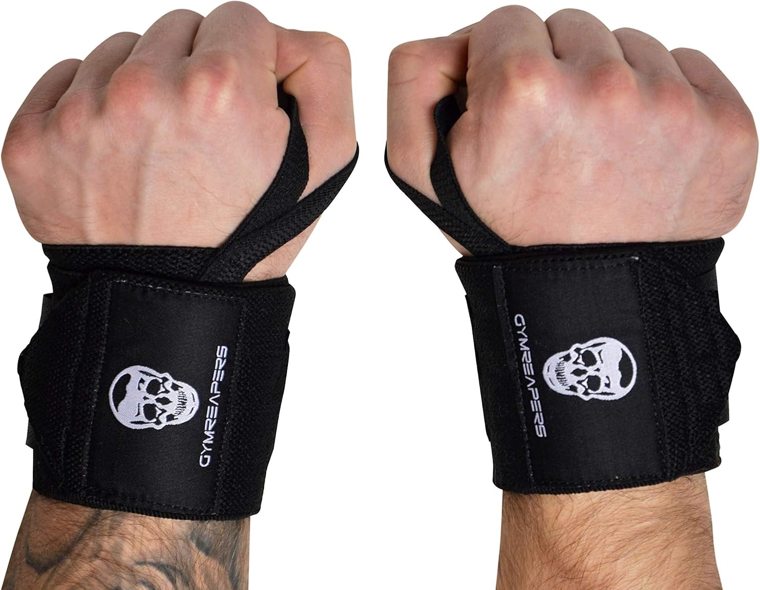 IPF Approved Professional Weightlifting Wrist Wraps (18")