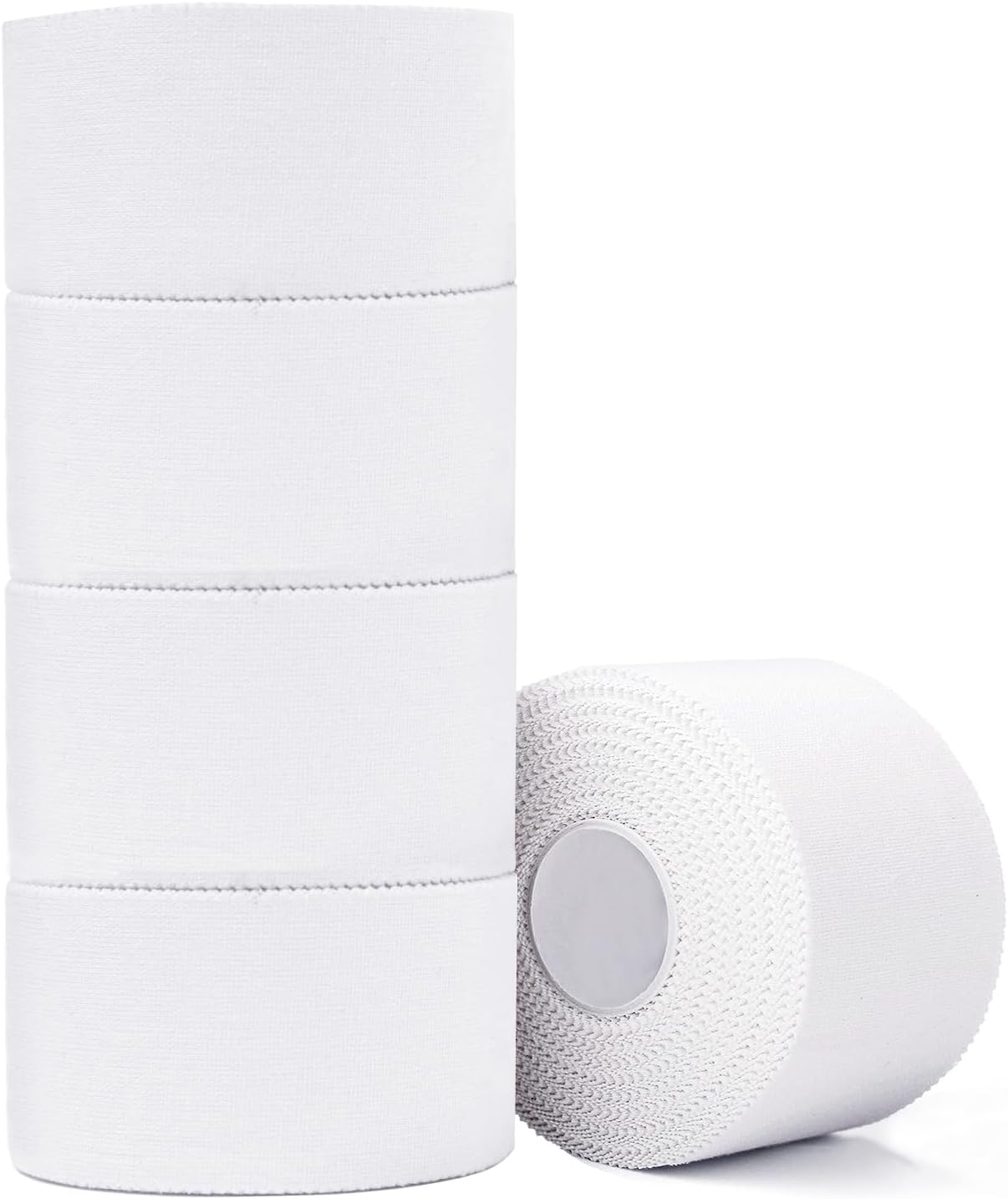 Strong White Athletic Tape (5 Pack, No Residue)