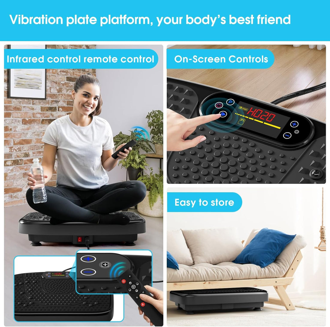 Vibration Plate for Lymphatic Drainage