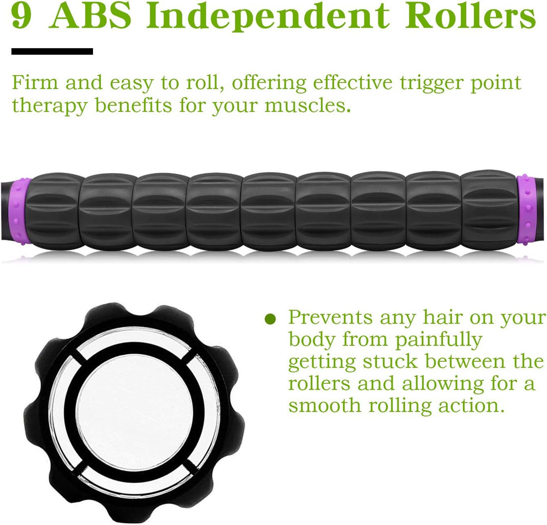 Deep Tissue Muscle Roller for Lymphatic Drainage