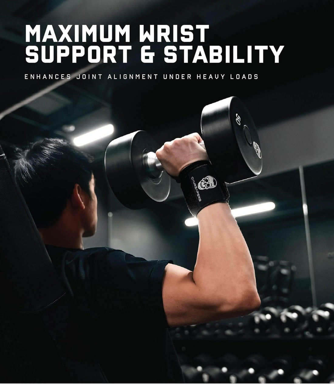 IPF Approved Professional Weightlifting Wrist Wraps (18")