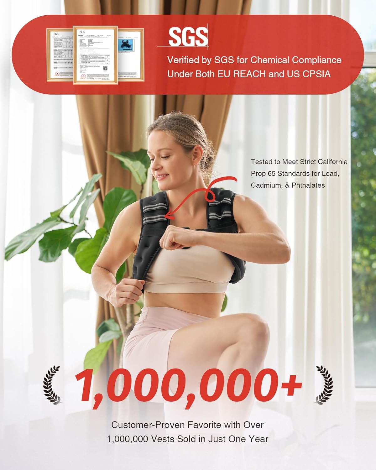 Weighted Vest for Running, Strength Training & HIIT