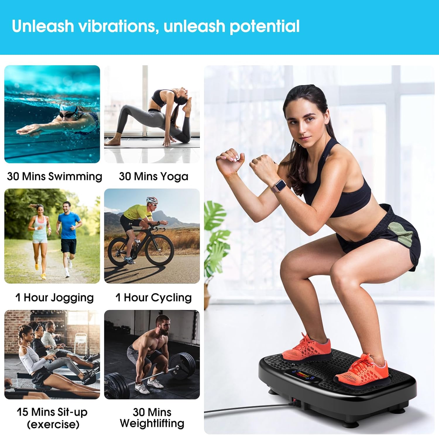 Vibration Plate for Lymphatic Drainage