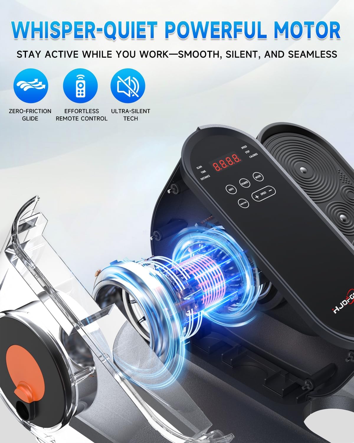 Electric Under Desk Elliptical for Seniors