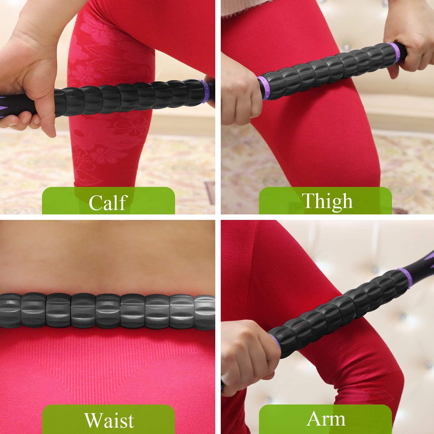 Deep Tissue Muscle Roller for Lymphatic Drainage