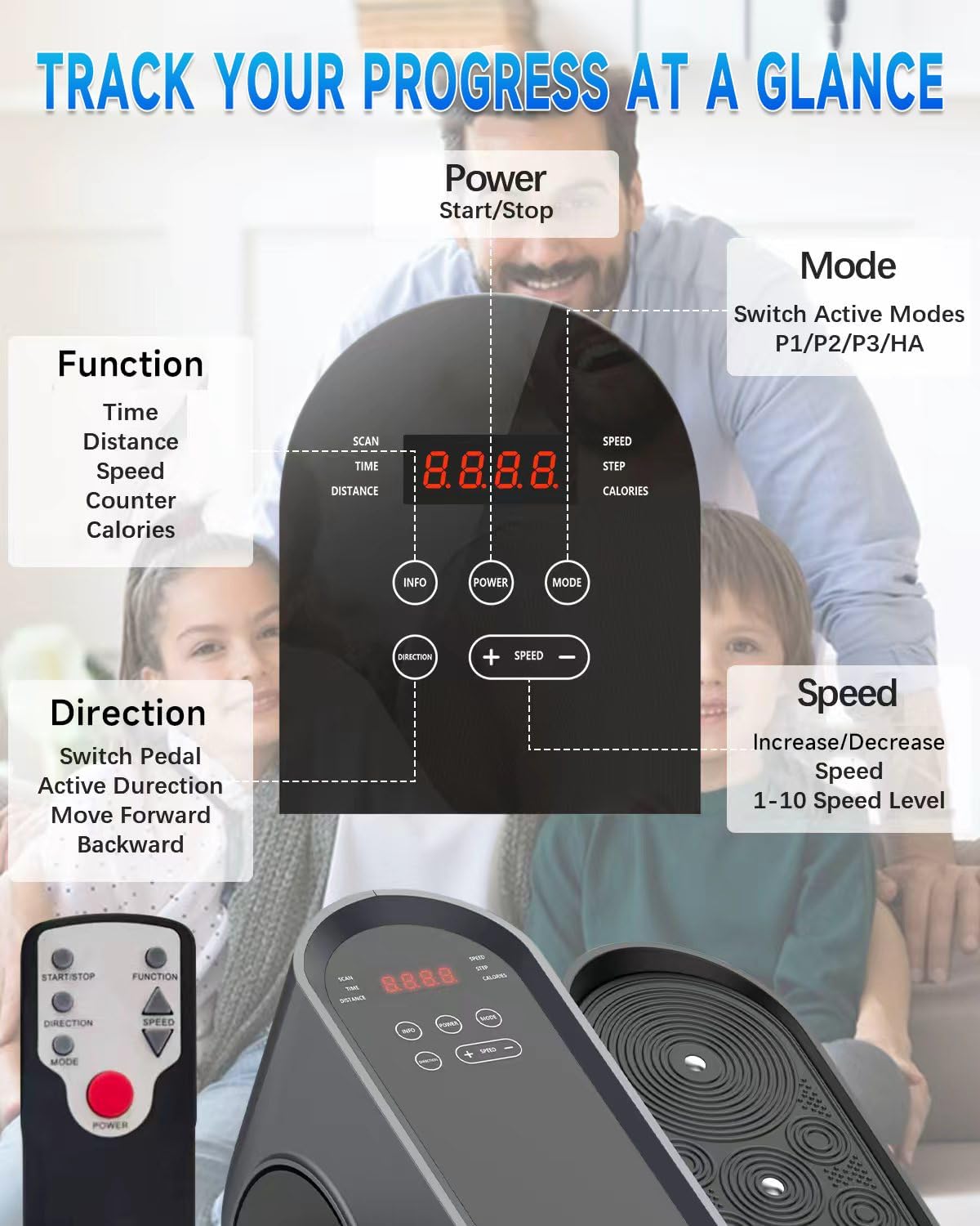 Electric Under Desk Elliptical for Seniors