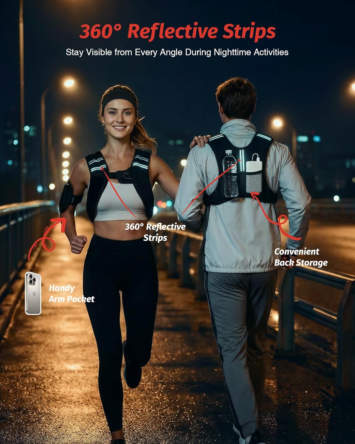 Weighted Vest for Running, Strength Training & HIIT