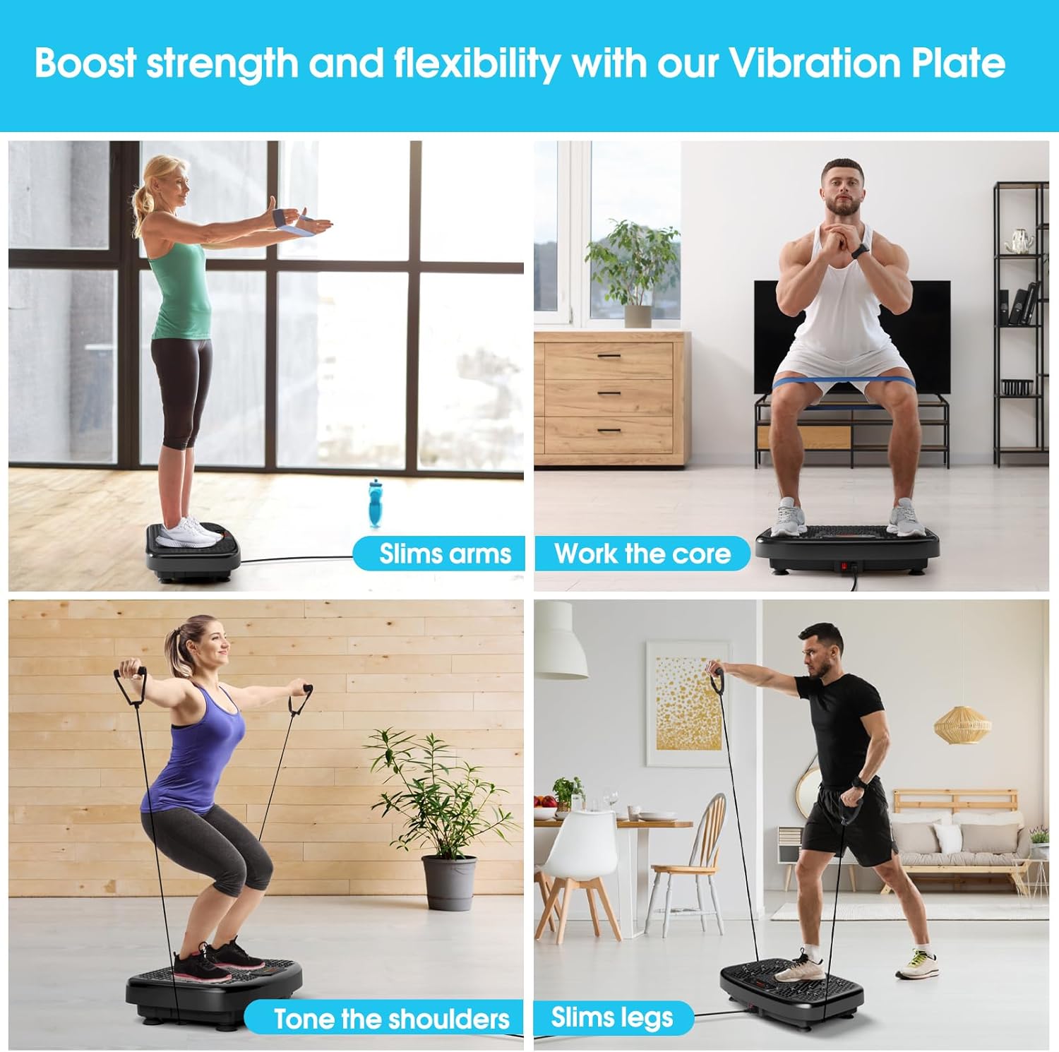 Vibration Plate for Lymphatic Drainage