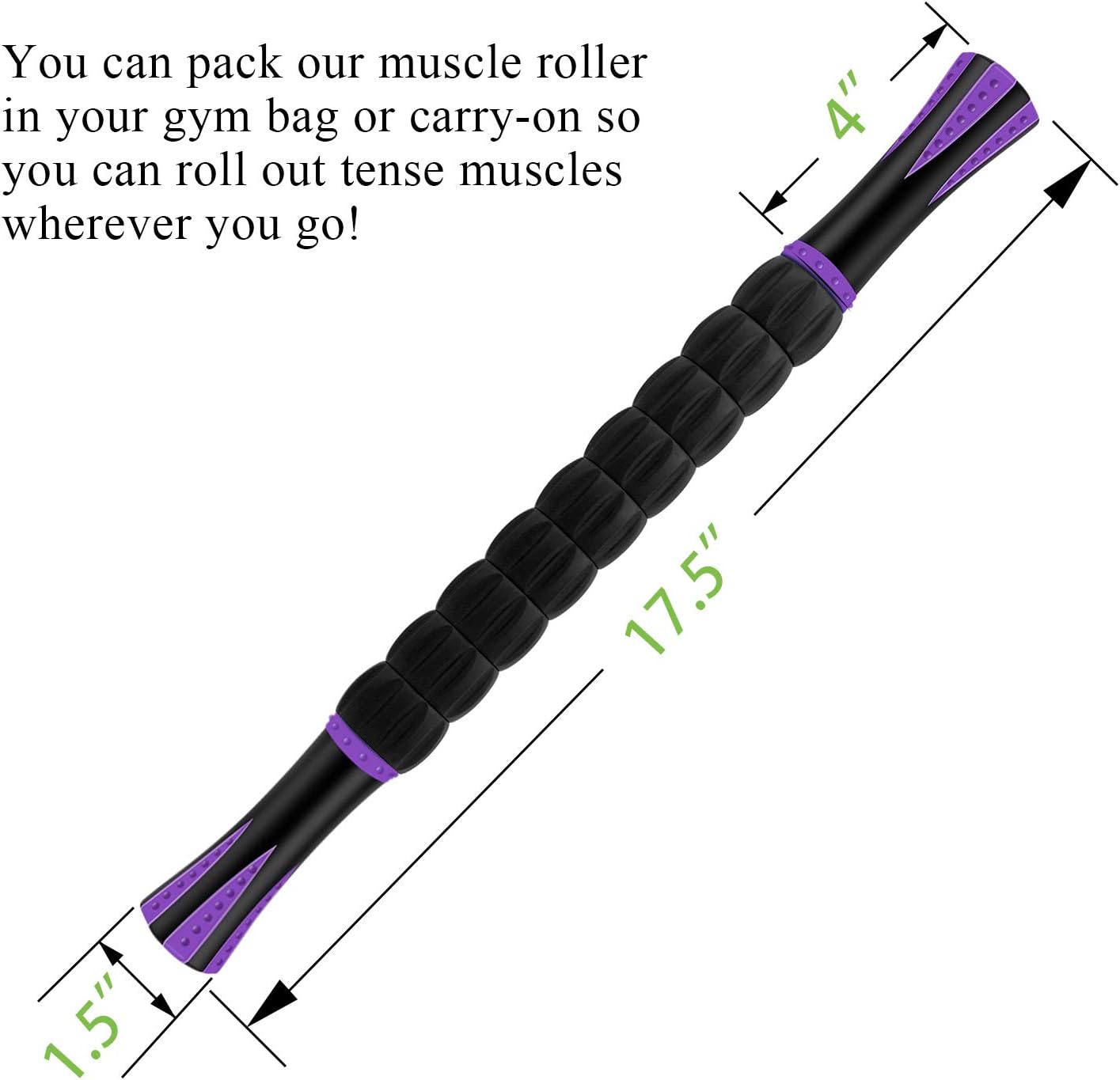 Deep Tissue Muscle Roller for Lymphatic Drainage